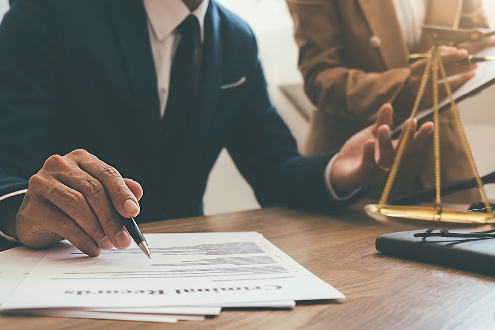 Lawyers Having Team Meeting at Law Firm | Maven Group Investment Strategies