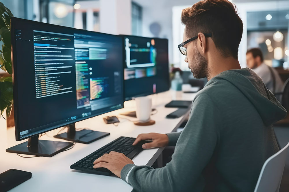 Software Programmer Writing Code | Maven Group Investment Strategies